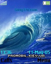 Тема для Sony Ericsson 176x220 - Sea wave