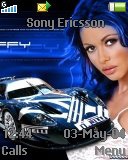 Тема для Sony Ericsson 128x160 - Baby Car