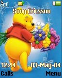 Тема для Sony Ericsson 128x160 - Winnie