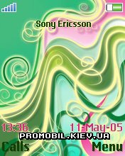 Тема для Sony Ericsson 176x220 - Curls