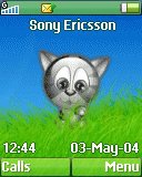 Тема Cat для Sony Ericsson 128x160