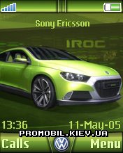 Тема для Sony Ericsson 176x220 - Volkswagan Green