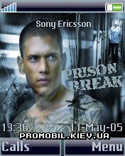 Тема Prision Break для Sony Ericsson 176x220 