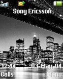 Тема для Sony Ericsson 128x160 - Skyline