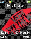 Тема Vans для Sony Ericsson 128x160 