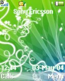Тема Light abstract для Sony Ericsson 128x160 