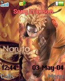 Тема Naruto Uzumaki для Sony Ericsson 128x160 