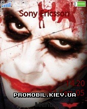 Тема Joker для Sony Ericsson 240x320 