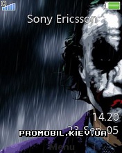 Тема для Sony Ericsson 240x320 - Joker Dark Knight
