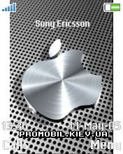 Тема Apple для Sony Ericsson 176x220 