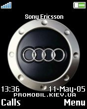 Тема для Sony Ericsson 176x220 - Logo Audi