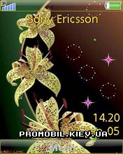 Тема для Sony Ericsson 240x320 - Lily