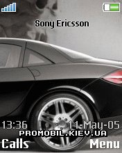 Тема для Sony Ericsson 176x220 - Mercedes
