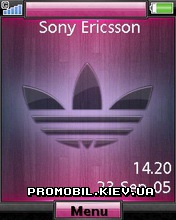 Тема для Sony Ericsson 240x320 - Adidas