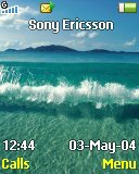 Тема для Sony Ericsson 128x160 - Beach
