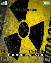 Тема для Sony Ericsson 176x220 - Radioactive