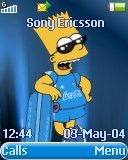 Тема для Sony Ericsson 128x160 - Bart