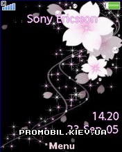 Тема для Sony Ericsson 240x320 - Blossom