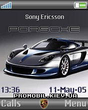 Тема для Sony Ericsson 176x220 - Porsche