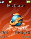 Тема для Sony Ericsson 128x160 - Fox