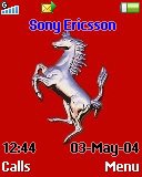 Тема для Sony Ericsson 128x160 - Ferrari