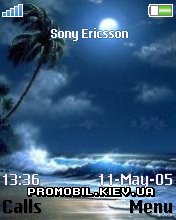 Тема для Sony Ericsson 176x220 - Beach