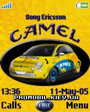 Тема для Sony Ericsson 176x220 - Camel Fiat