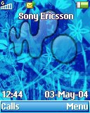 Тема для Sony Ericsson 128x160 - Walkman Blue