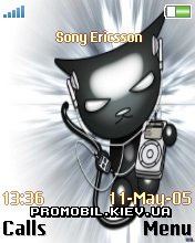 Тема для Sony Ericsson 176x220 - Devil Ipod
