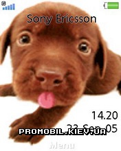 Тема для Sony Ericsson 240x320 - Puppy Animated