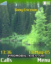 Тема для Sony Ericsson 176x220 - Jungle Lake