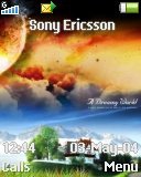 Тема для Sony Ericsson 128x160 - Dreaming world