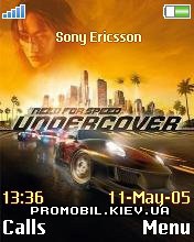 Тема для Sony Ericsson 176x220 - Nfs Undercover