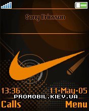 Тема для Sony Ericsson 176x220 - Nike