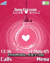 Тема для Sony Ericsson 176x220 - Love