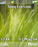 Тема для Sony Ericsson 128x160 - Vista green