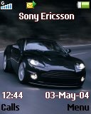 Тема для Sony Ericsson 128x160 - Aston Martin
