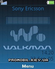 Тема для Sony Ericsson 240x320 - Digital Walkman