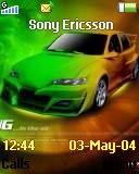 Тема для Sony Ericsson 128x160 - Cars