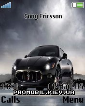 Тема для Sony Ericsson 176x220 - Maserati