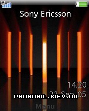 Тема для Sony Ericsson 240x320 - Glow