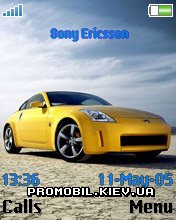 Тема для Sony Ericsson 176x220 - Nissan
