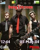 Тема для Sony Ericsson 128x160 - Green Day