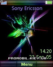 Тема для Sony Ericsson 240x320 - Colors abstract