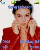 Тема для Sony Ericsson 128x160 - Monica Belluci