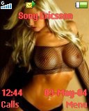 Тема для Sony Ericsson 128x160 - Net Sexy