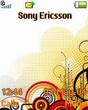 Тема для Sony Ericsson 128x160 - Orange Style