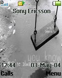 Тема для Sony Ericsson 128x160 - Rain Theme
