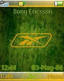 Тема для Sony Ericsson 128x160 - Rbk Green