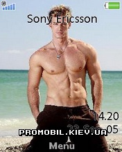Тема для Sony Ericsson 240x320 - William Levy